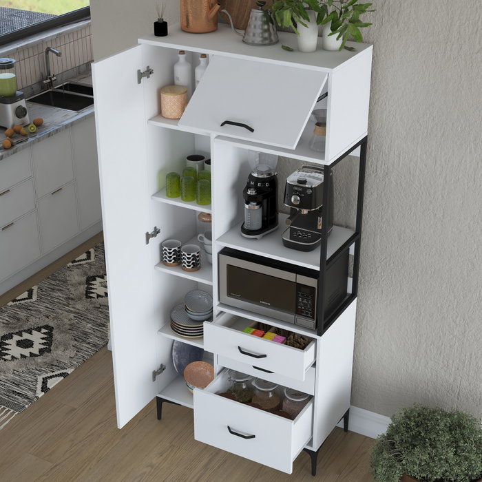 Hanah Home Armario Multiusos Blanco Hanah Home Armario Multiusos Blanco